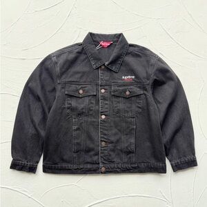 Supreme Charcoal Denim Jacket